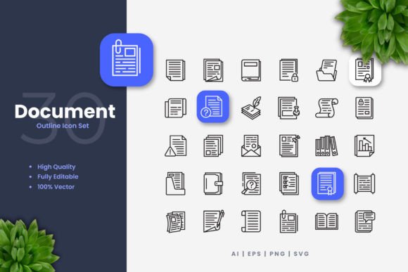 Document Icons: A Designer’s Practical Take for Embroidery Projects