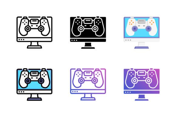 Gaming Icon: A Versatile Graphic Design Asset for Modern Marketing