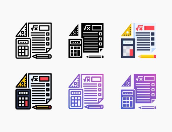 Mathematics Icon: A Practical Graphic Design Asset for Digital Sellers