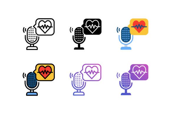 Medical Podcast Icon: A Practical Graphic Design Asset for Small Business Branding