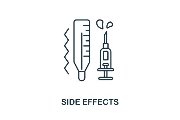 Side Effects Icon: A Modern Graphic for Editorial and Web Publishing